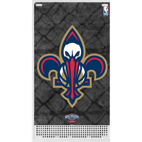 NBA New Orleans Pelicans Dark Rust Xbox Series S Console Skin